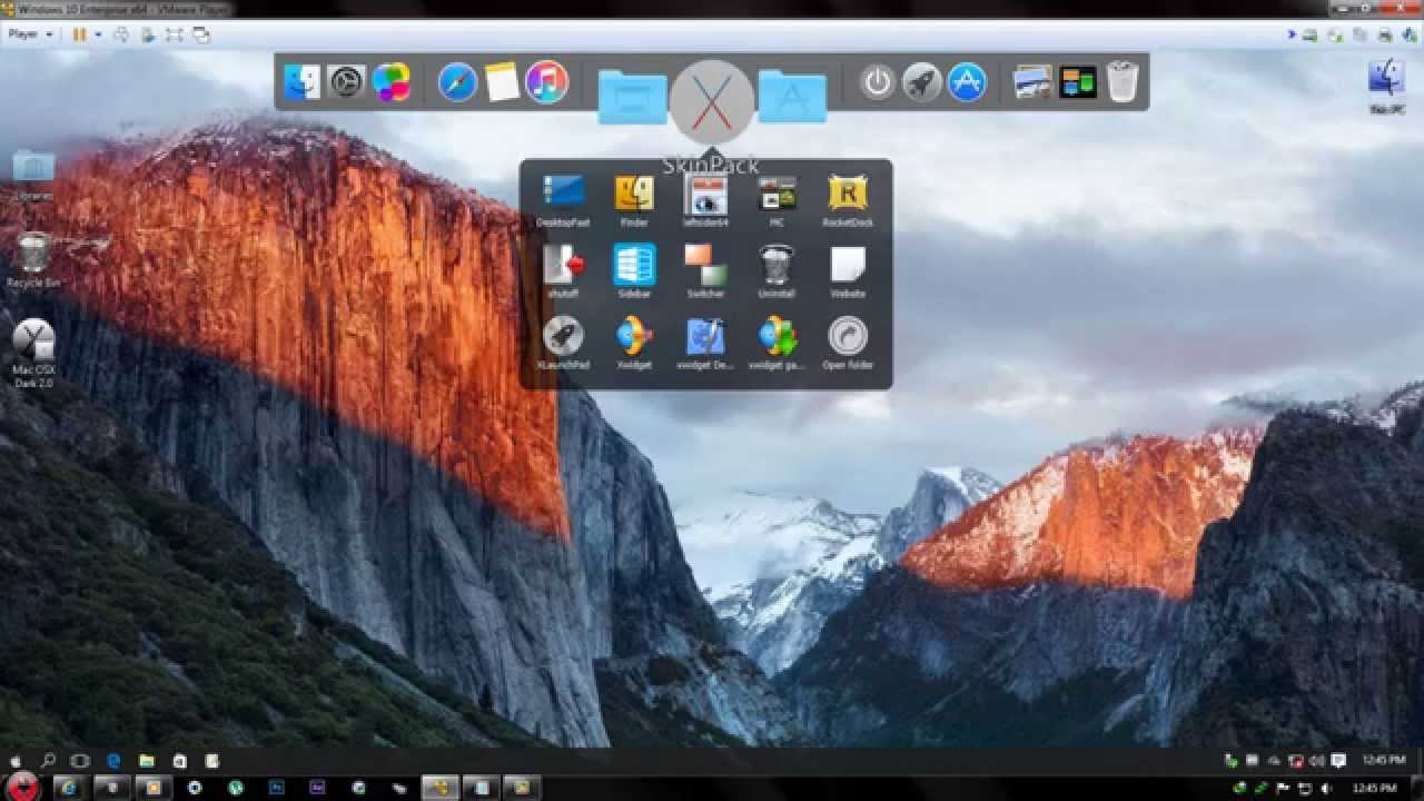 Themes for mac osx